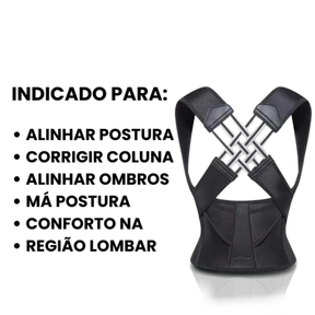 Corretor Postural CF®- Alivie as dores nas costas e melhore sua postura