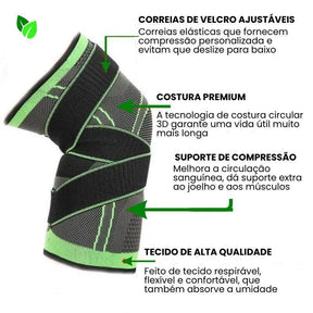 Joelheira de Compressão  (LEVE 2 E ECONOMIZE)