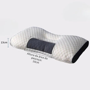 Travesseiro Terapêutico Orto Luxe | Com Pilow Top