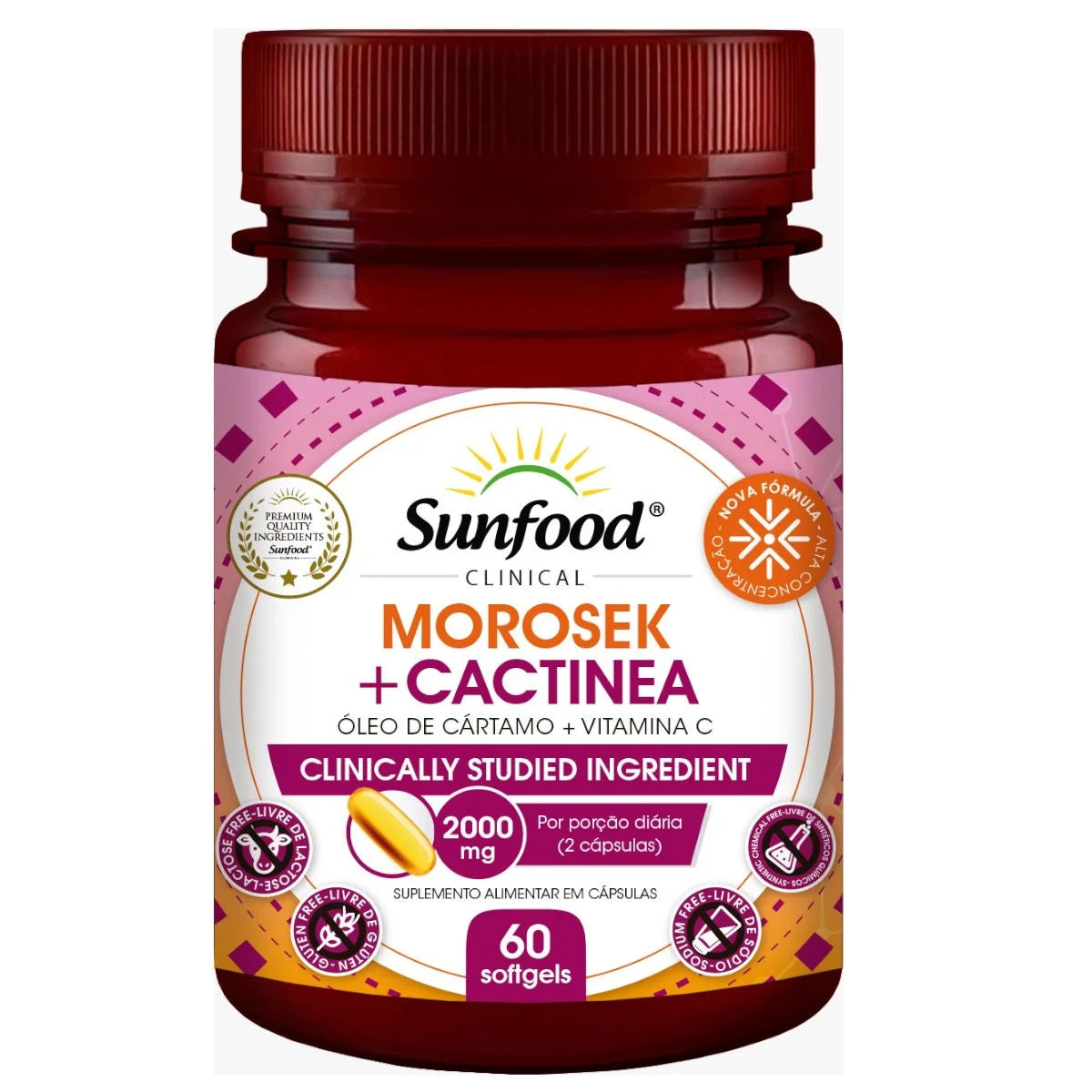 Morosek + Cactinea Sunfood 2000mg 60Softgels